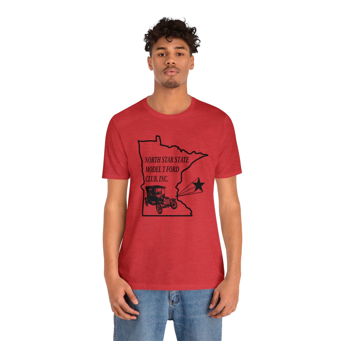 North Star State Model T Ford Club, Inc. Unisex Jersey Short Sleeve Tee