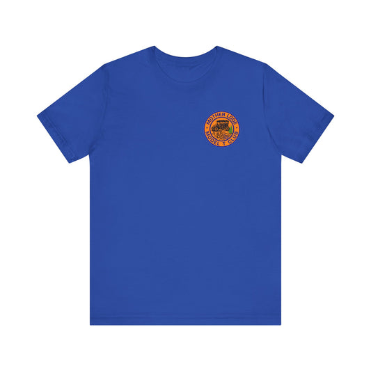 Mother Lode Model T Club (front and back print) Unisex Jersey Short Sleeve Tee