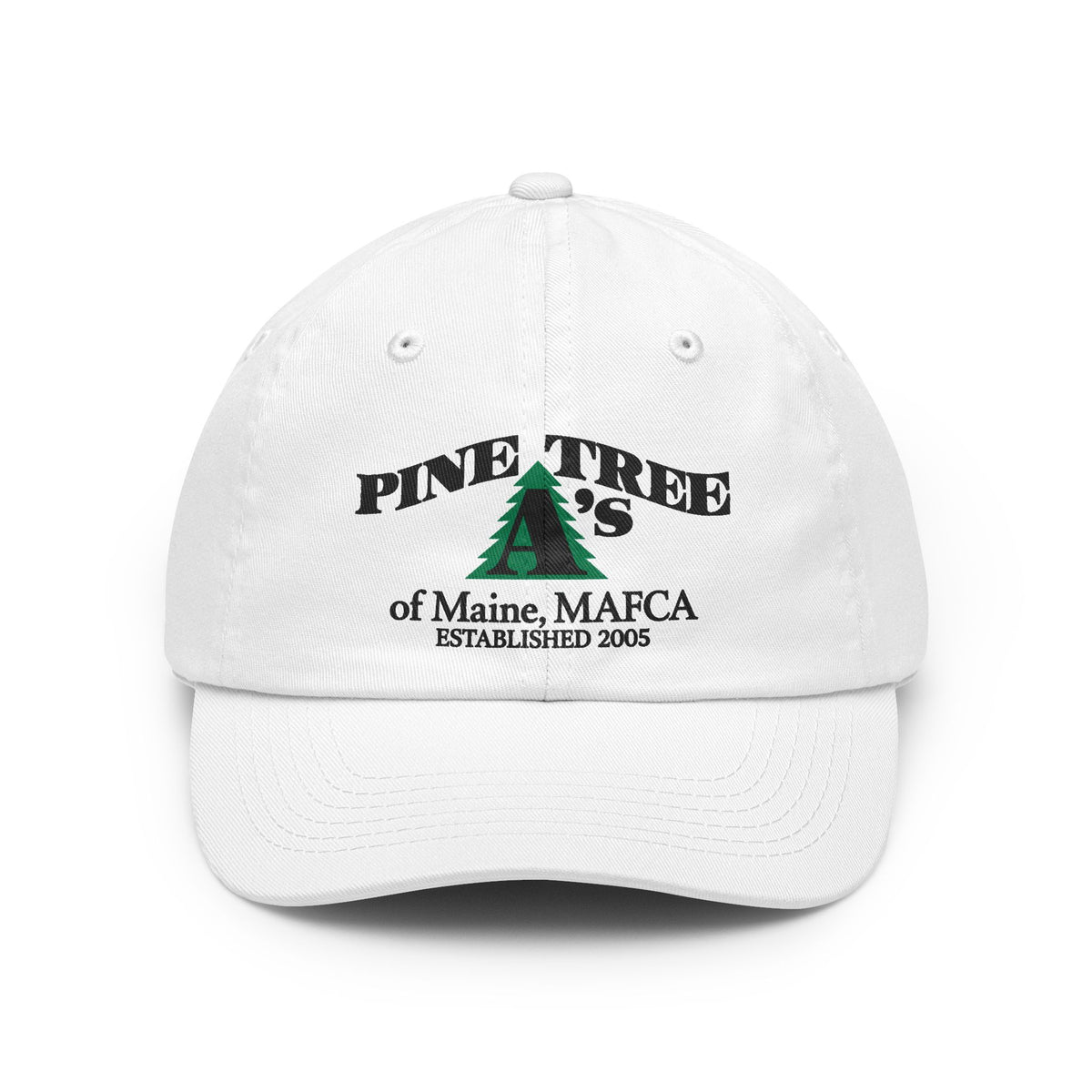 Pine Tree A's of Maine, MAFCA Printed Dad Hat – Vintage Baseball Cap