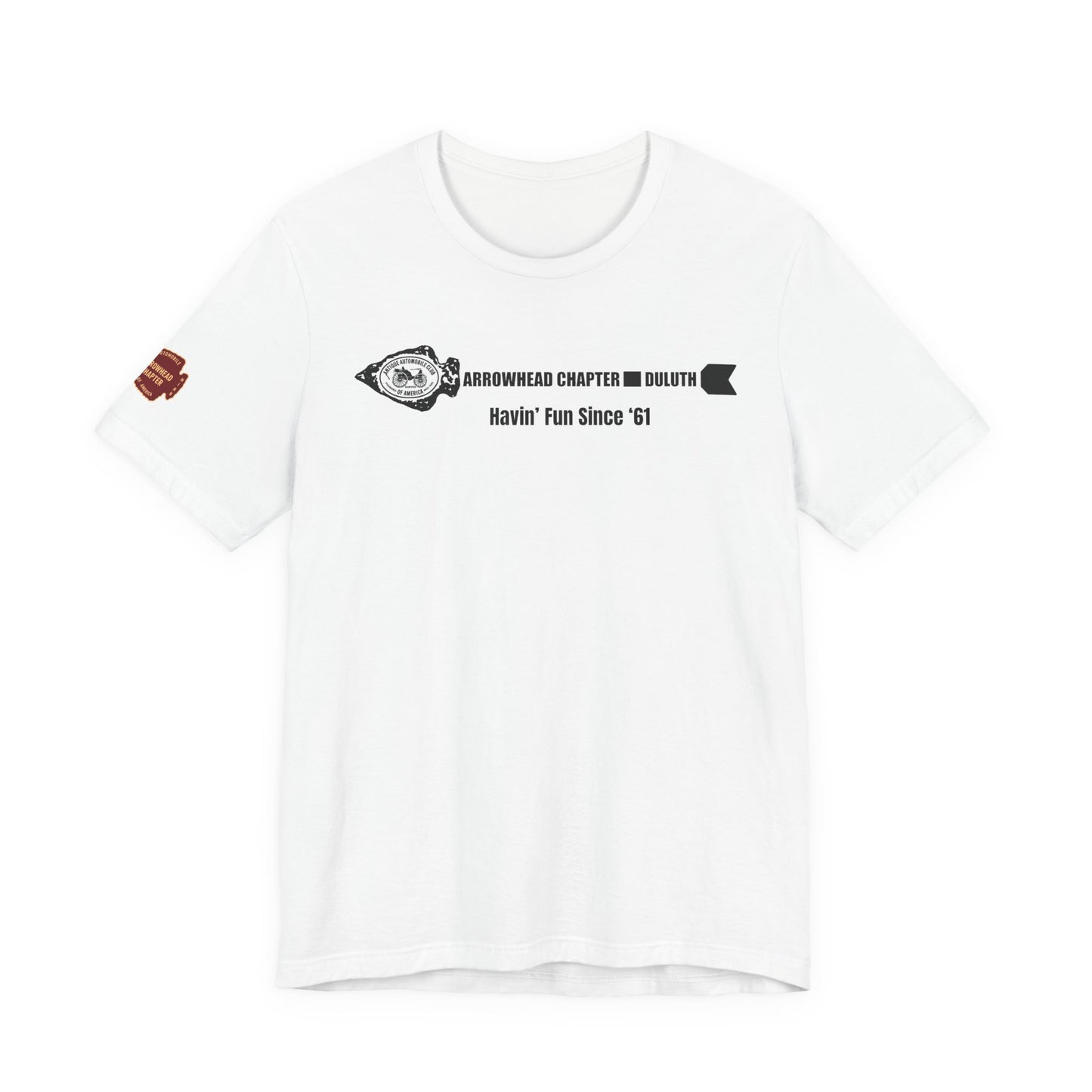 Arrowhead Chapter Duluth T-Shirt — Vintage Arrowhead Logo Tee