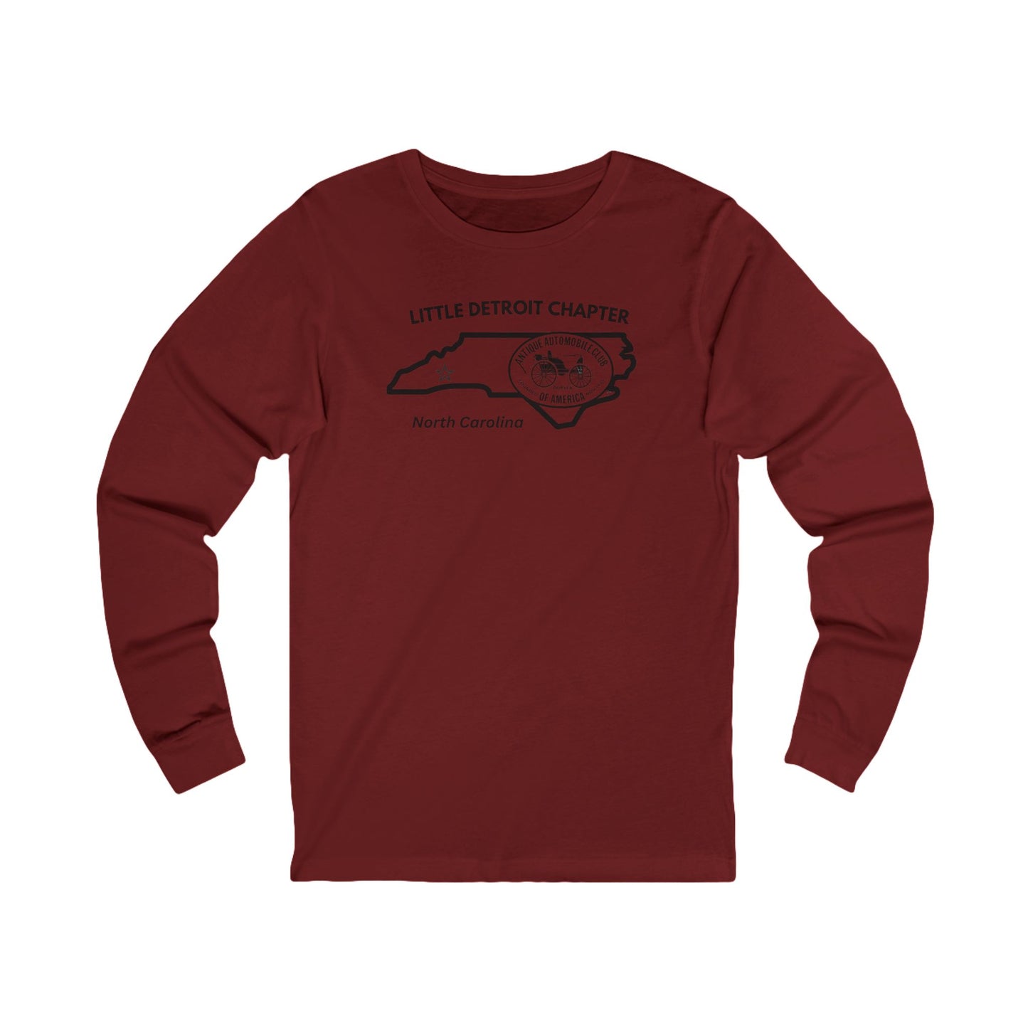 Little Detroit Chapter North Carolina Long Sleeve Tee