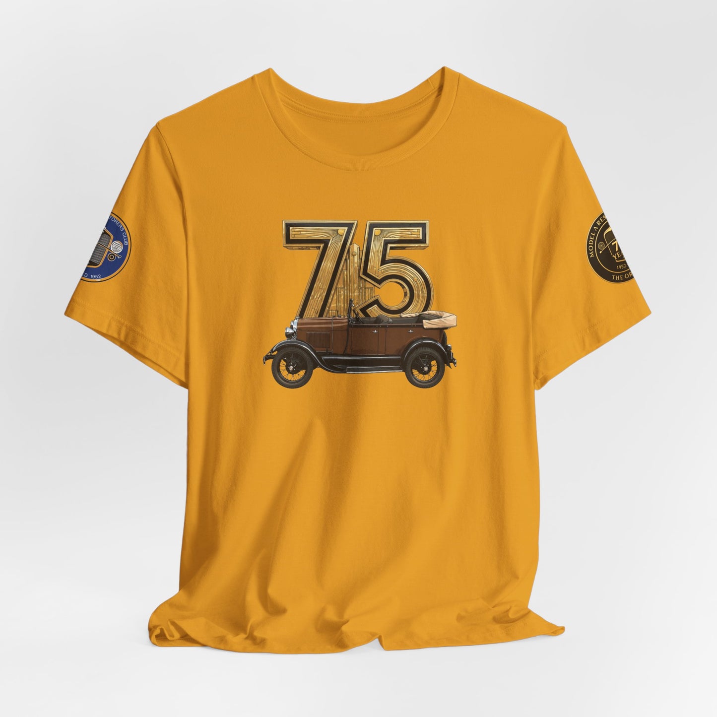 MARC 75th Anniversary Tee with Touring car and MARC logos on both sleeves