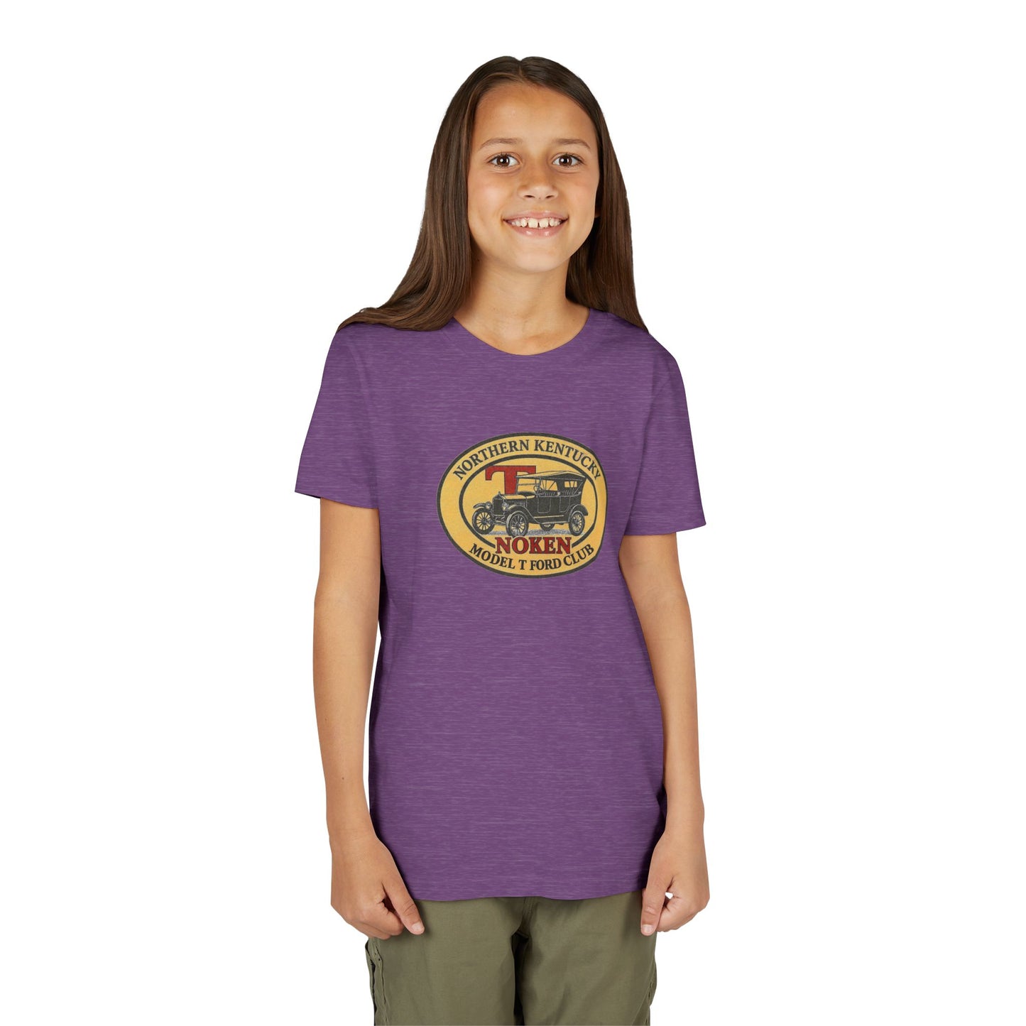 Northern Kentucky Model T Ford Club (NOKEN) Vintage Car Logo - Youth Tee