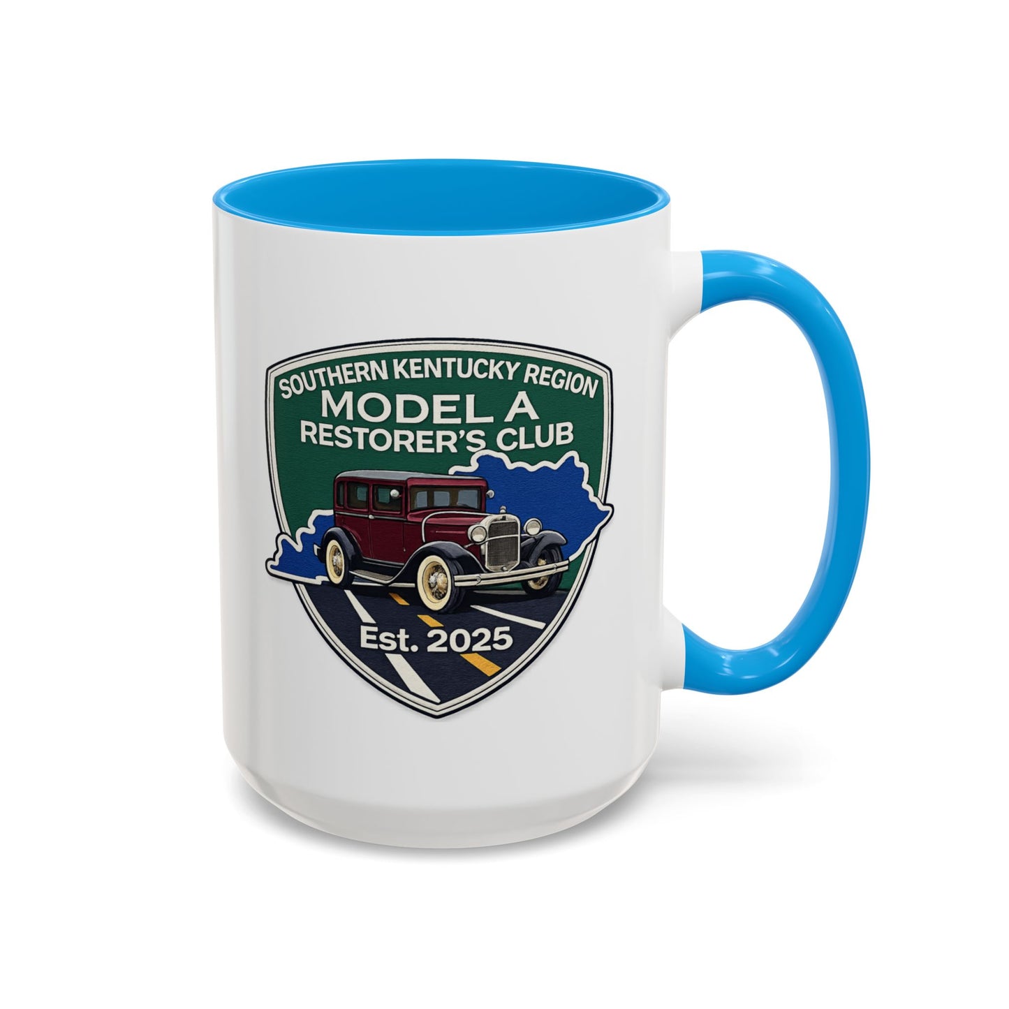 Southern Kentucky Region Model A Restorer's Club Club Mug — Southern Kentucky Region Est. 2025 (11oz/15oz)