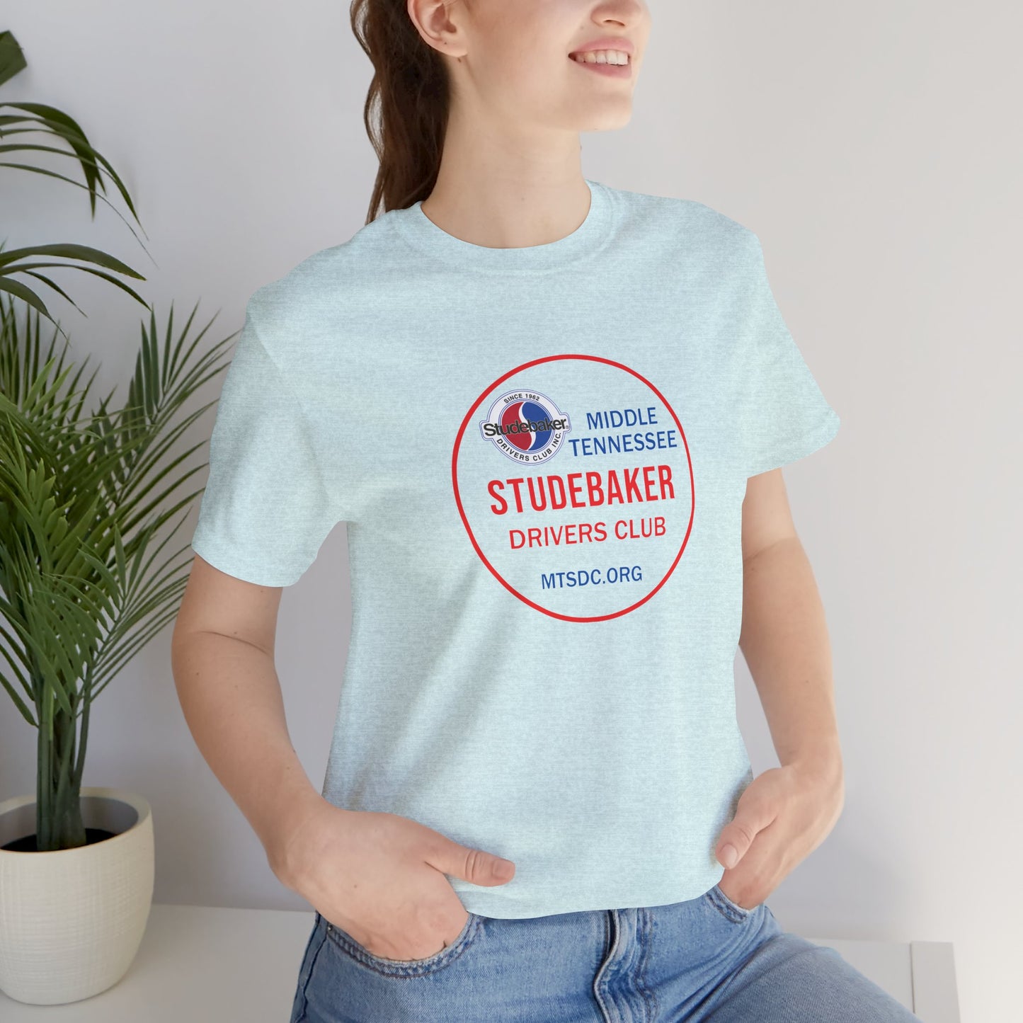 Middle Tennessee Studebaker Drivers Club Chapter Soft Tee — Unisex Jersey Short Sleeve Tee