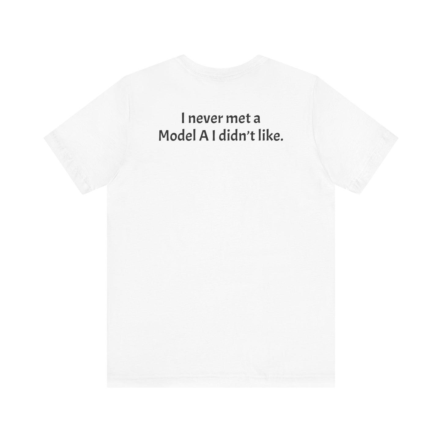 Will Rogers Model A Club - "I Never Met a Model A I Didn't Like" on back