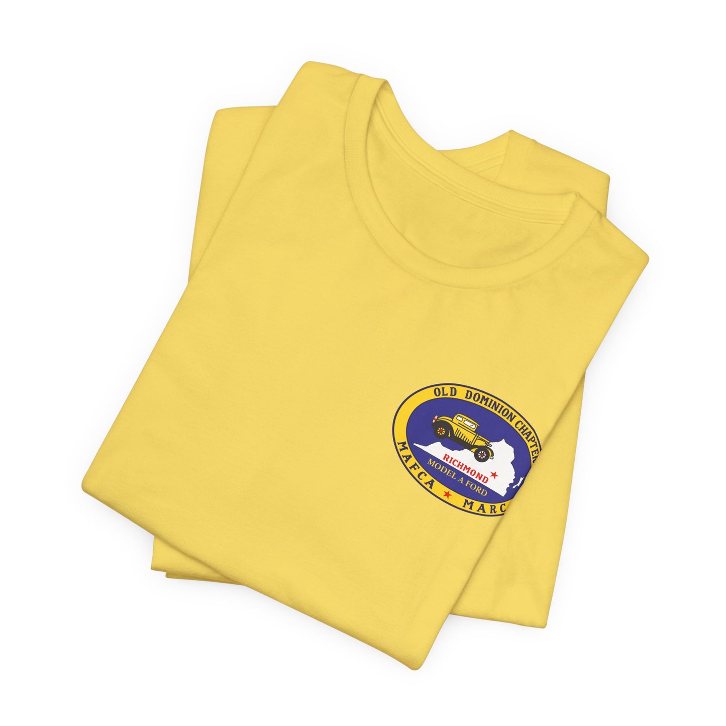 Old Dominion Model A Ford Club Chest Logo Tee