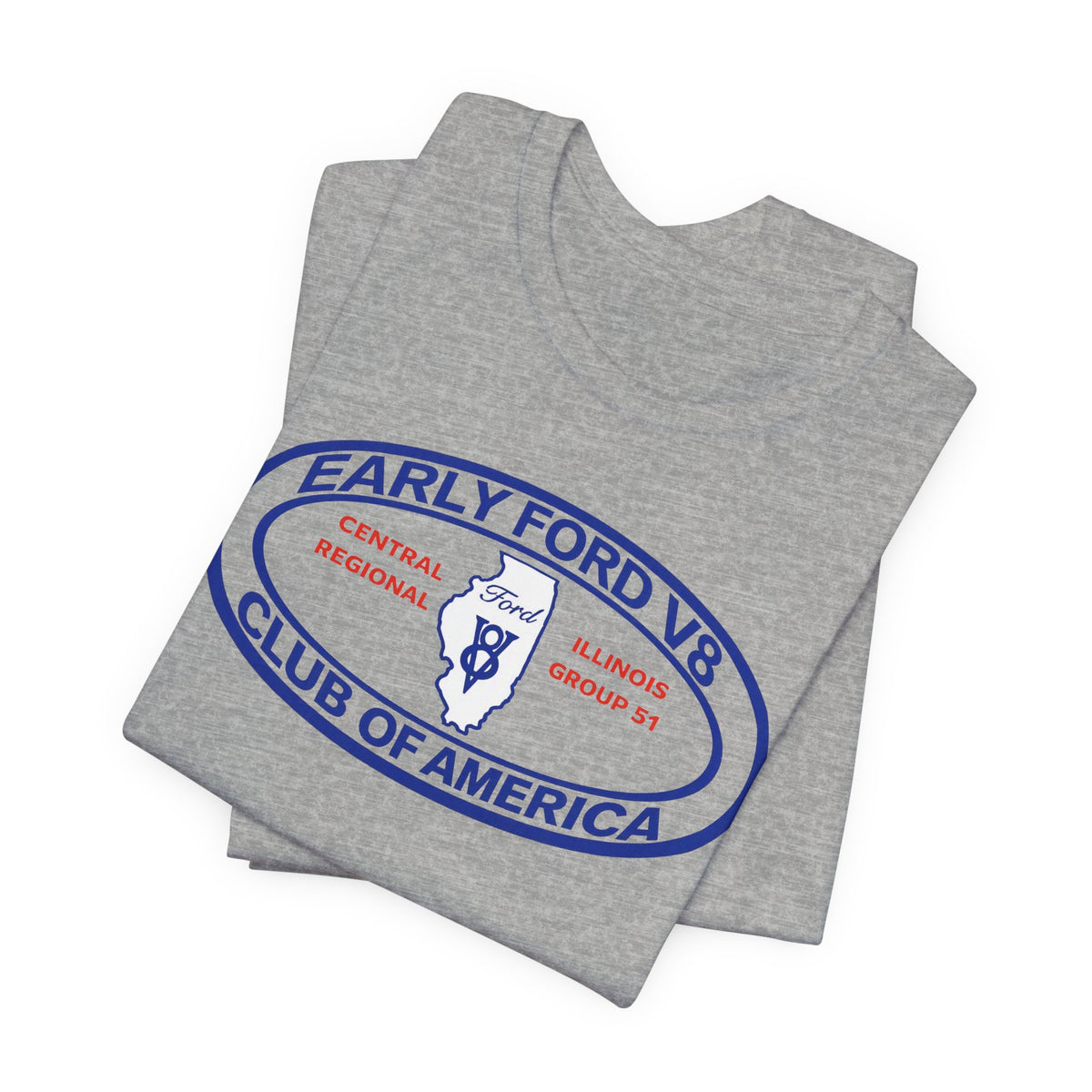 Central Illinois Early Ford V8 T‑Shirt — Unisex Soft Short Sleeve Tee