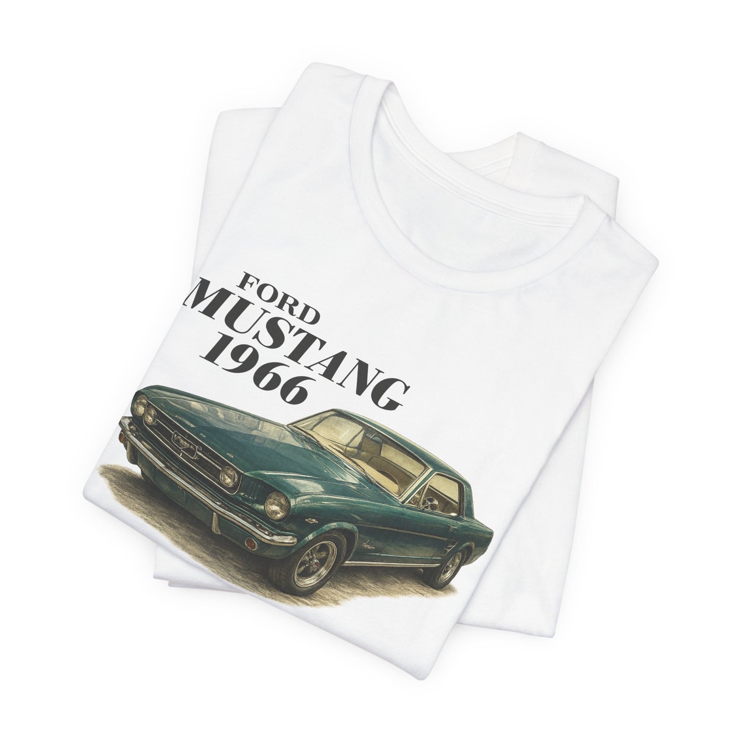 1966 Ford Mustang Tee – Unisex Jersey Short Sleeve Tee (Rick C)