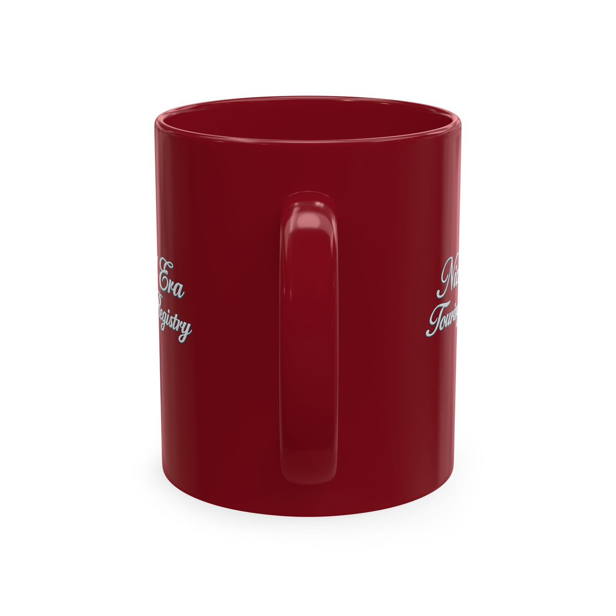 Nickel Era Touring Registry - Vintage Script Coffee Cup