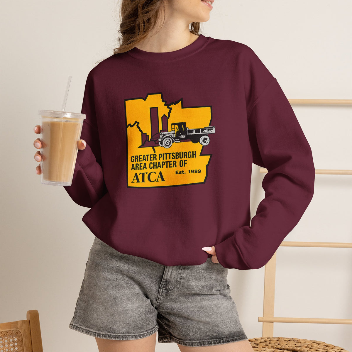 Greater Pittsburgh Area Chapter of ATCA Crewneck Sweatshirt – Unisex Heavy Blend™ Crewneck Sweatshirt