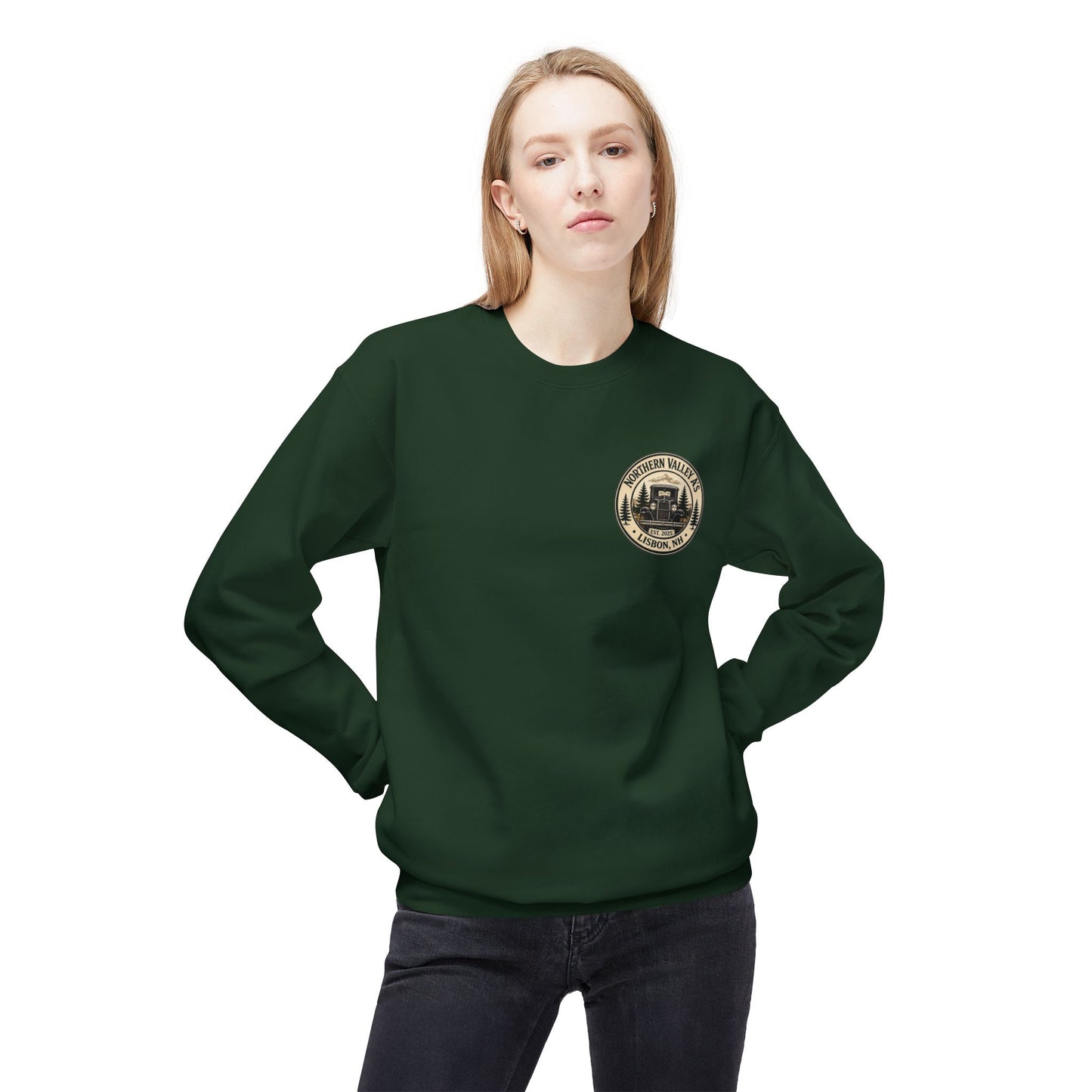 Northern Valley A's Vintage Crewneck Sweatshirt