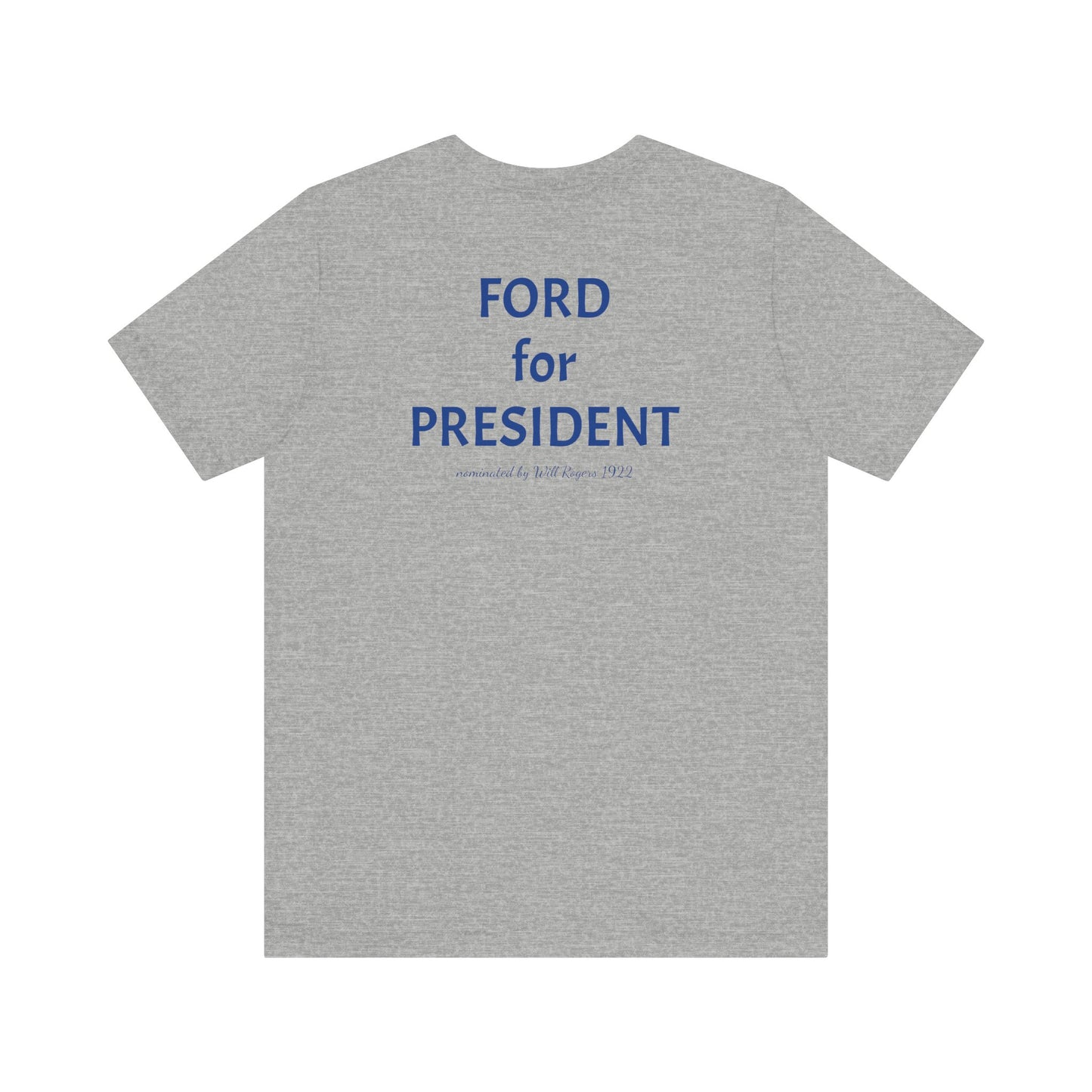 Will Rogers Model A Club - Unisex Jersey Short Sleeve T-Shirt - FORD for PRESIDENT