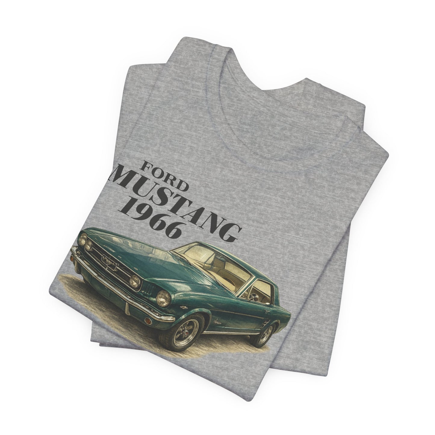 1966 Ford Mustang Tee – Unisex Jersey Short Sleeve Tee (Rick C)