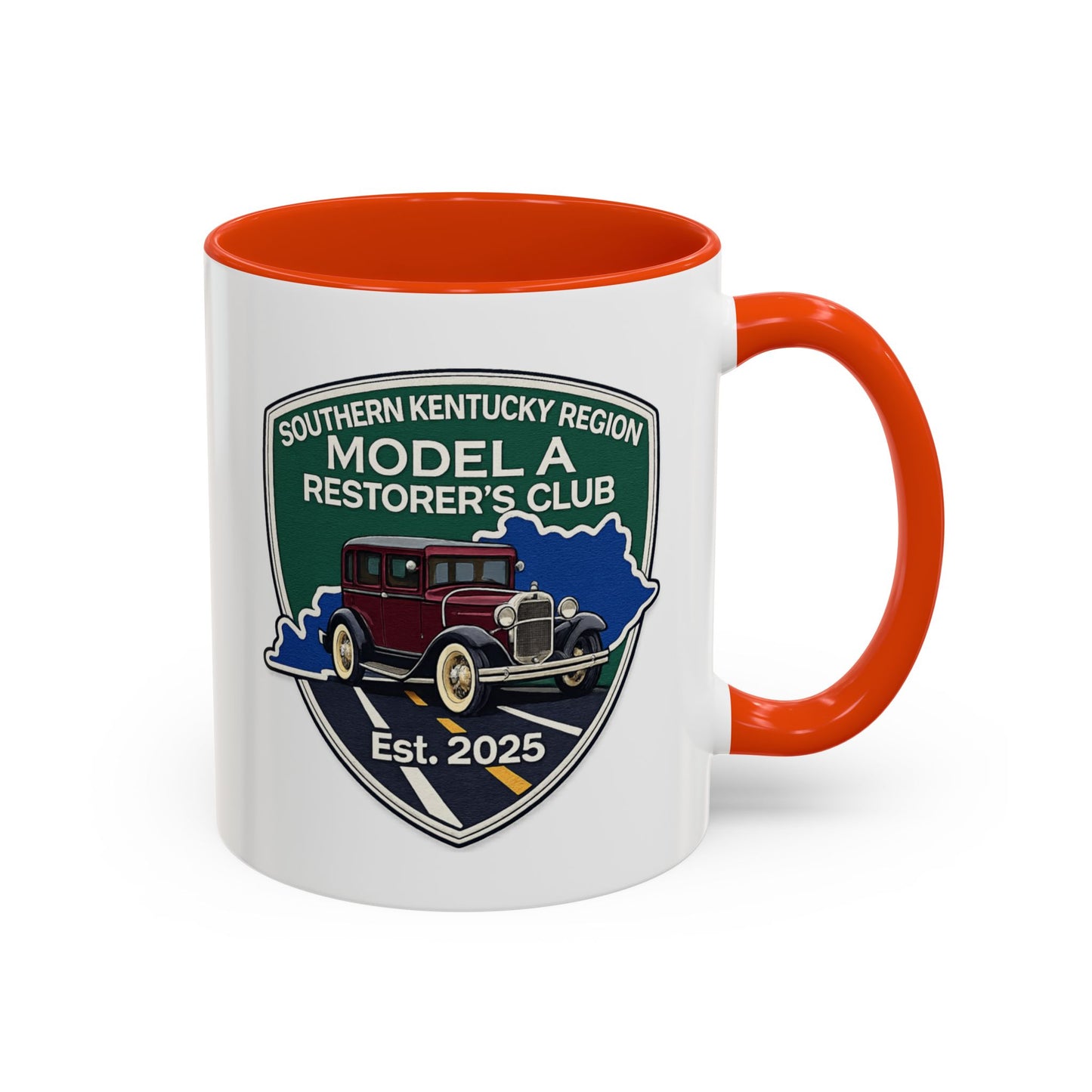 Southern Kentucky Region Model A Restorer's Club Club Mug — Southern Kentucky Region Est. 2025 (11oz/15oz)