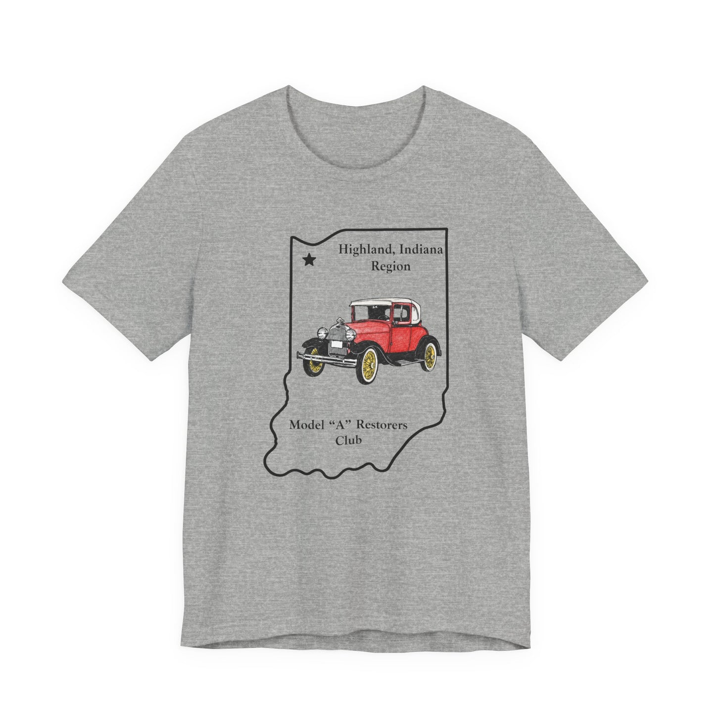 Highland, Indiana Region MARC T‑Shirt — Unisex Jersey Short Sleeve Tee
