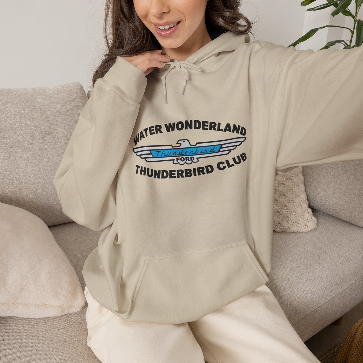 Water Wonderland Thunderbird Club Hoodie — Unisex Heavy Blend™ Hooded Sweatshirt