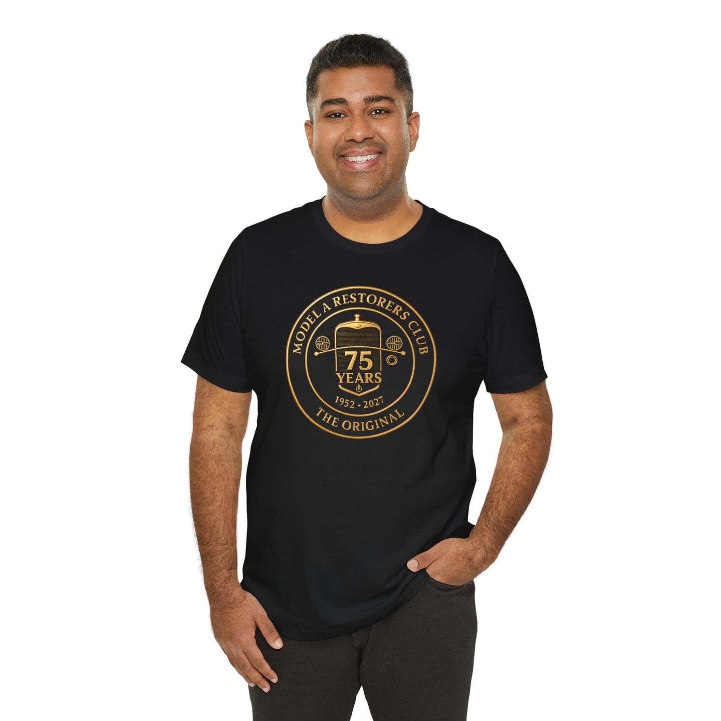 Model A Restorers Club 75 Years Commemorative Tee