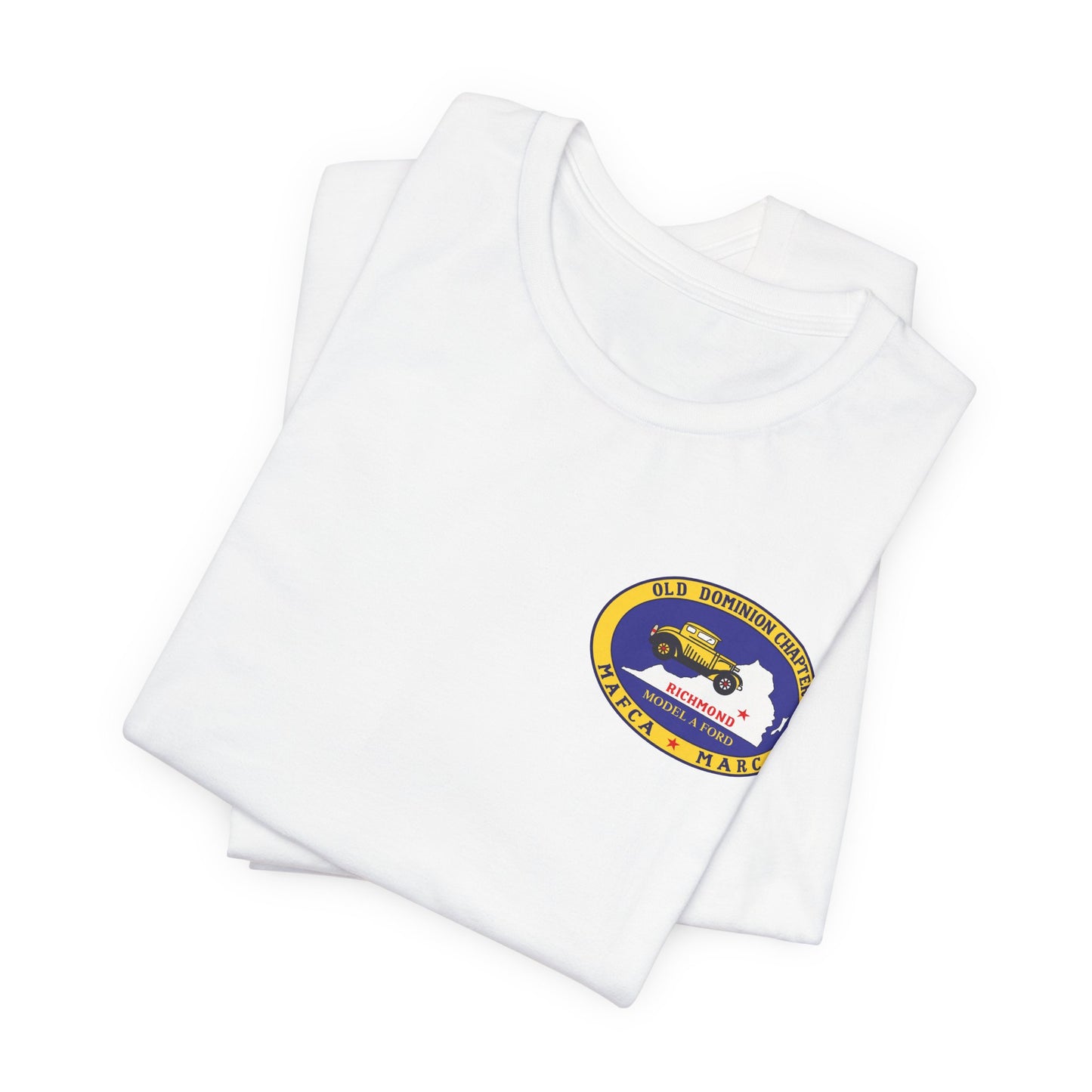 Old Dominion Model A Ford Club Chest Logo Tee
