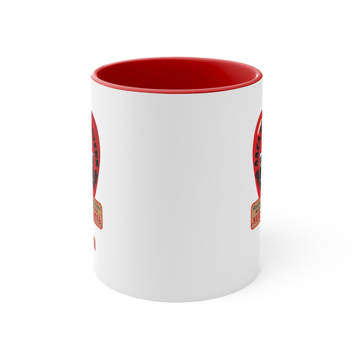 AACA Southeastern Divisional Tour KIM Personalized Apple Festival Mug — 'Apple Harvest Season' 11oz Accent Coffee Cup