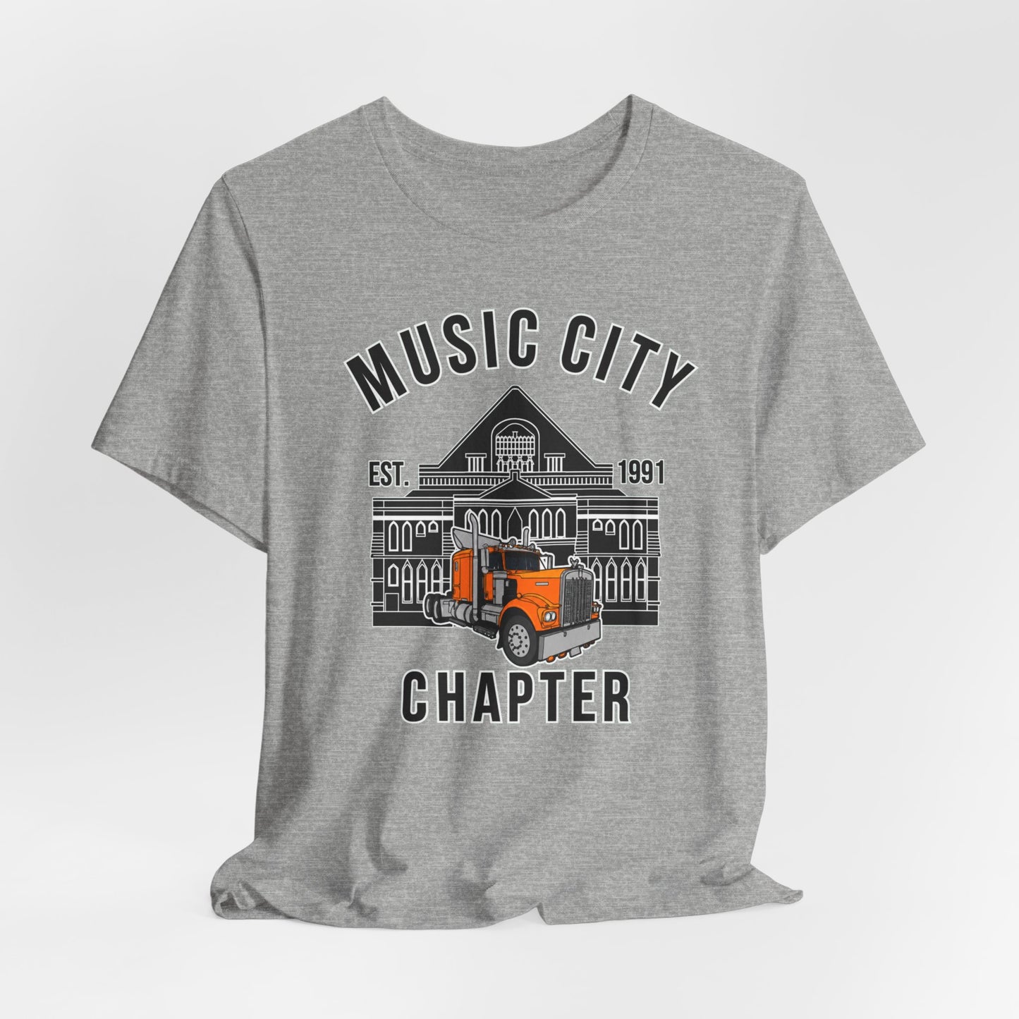 Music City Chapter ATHS T-Shirt – Single Front Logo