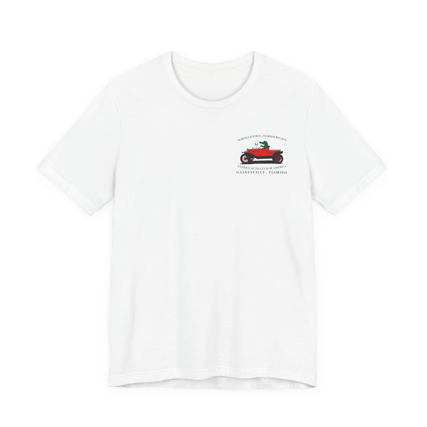 North Central Florida Region AACA T-Shirt — Small Logo Graphic Tee