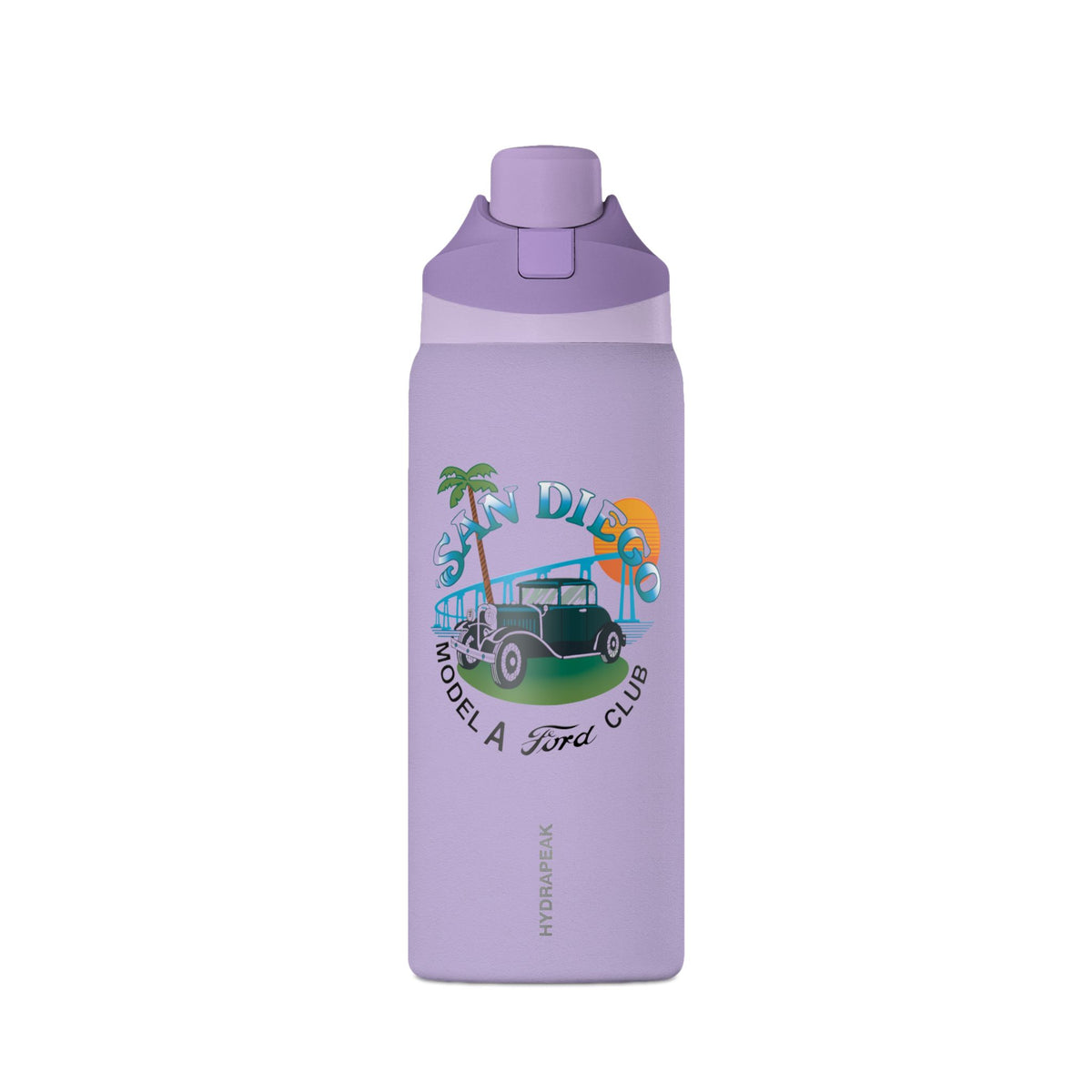 San Diego Model A Ford Club Insulated Water Bottle (32oz)