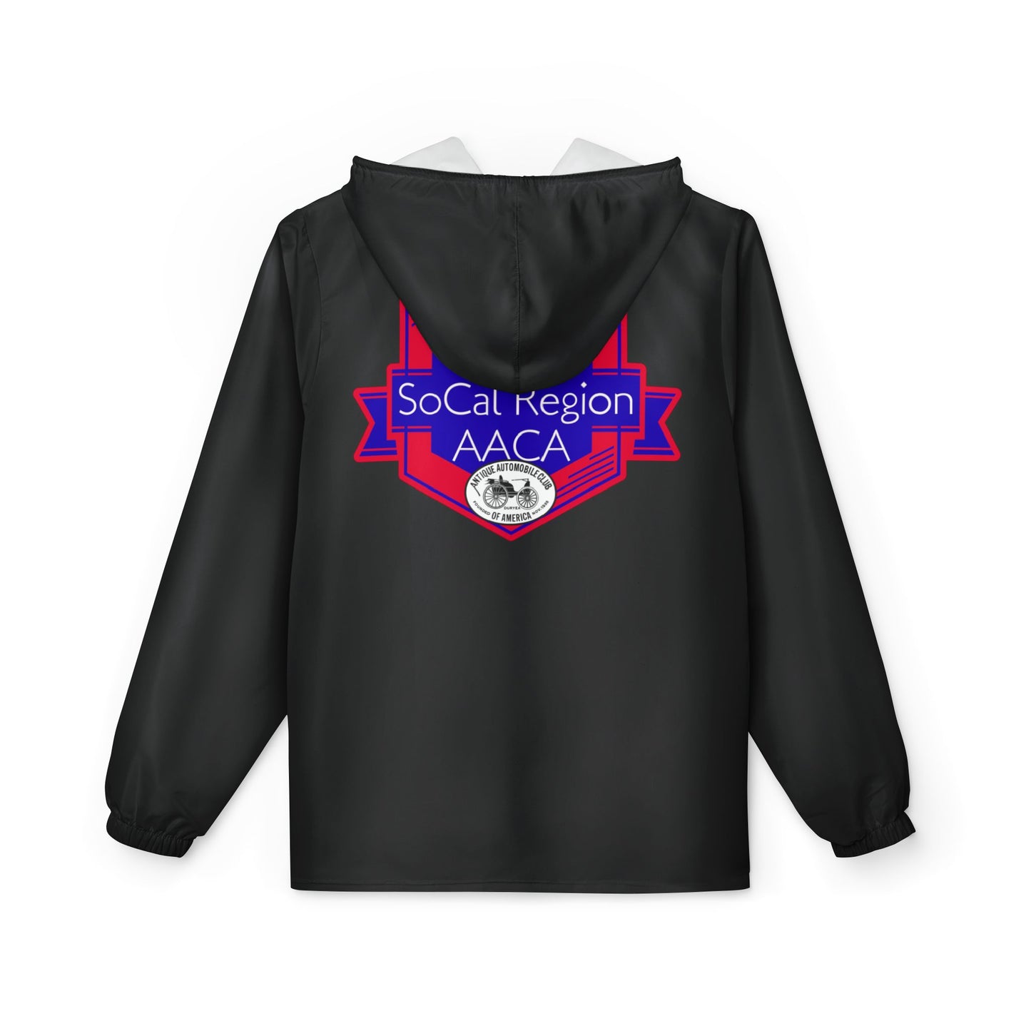 SoCal Region AACA Stylish Windbreaker Jacket, Lightweight Outerwear, Athletic Jacket, Casual Jacket, Perfect for Touring