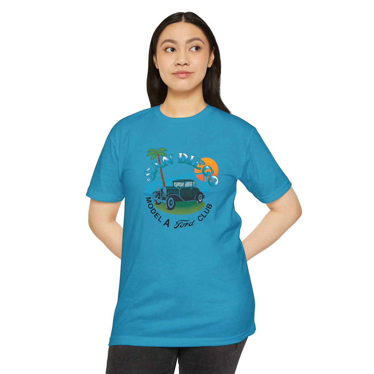 San Diego Model A Ford Club T-Shirt — XS to 5XL