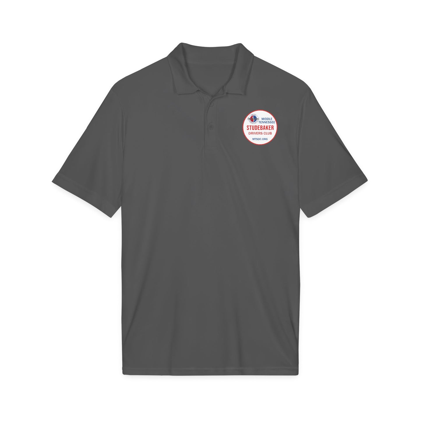 Middle Tennessee Studebaker Drivers Club Chapter Printed Polo Shirt