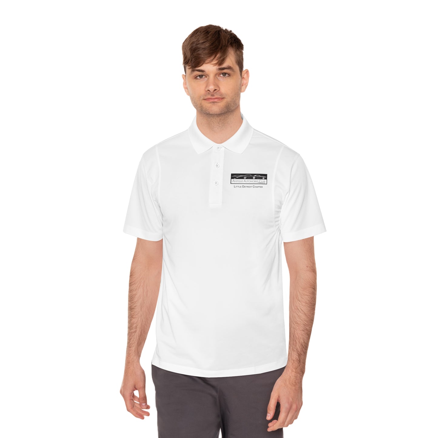Little Detroit Chapter AACA Men's Sport Polo Shirt