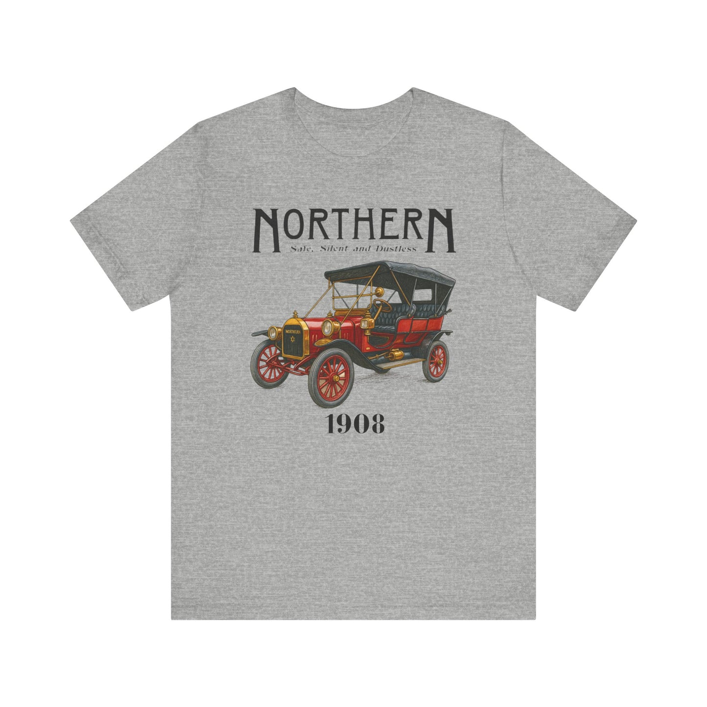 1908 Northern - Vintage Car Graphic Unisex Tee