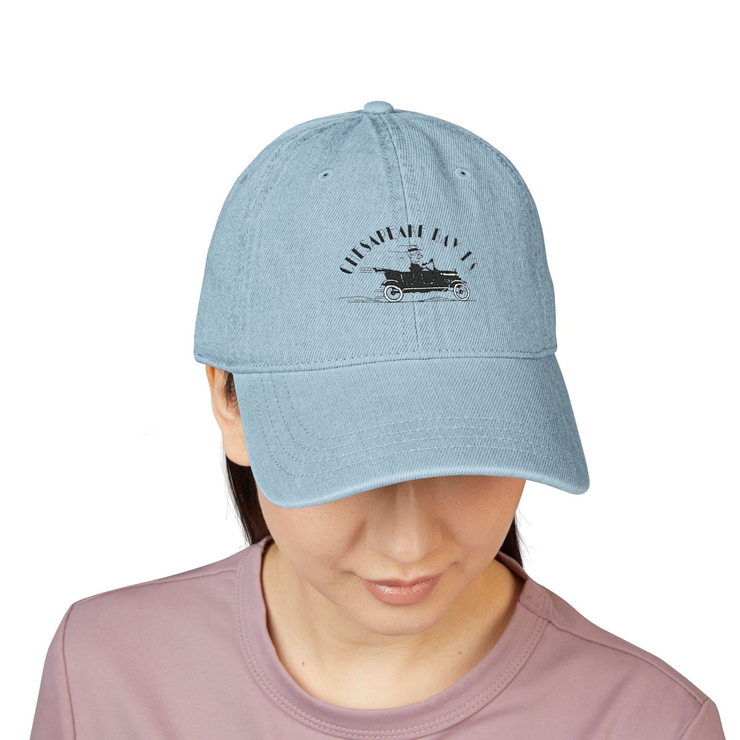 Chesapeake Bay T's Embroidered Denim Hat