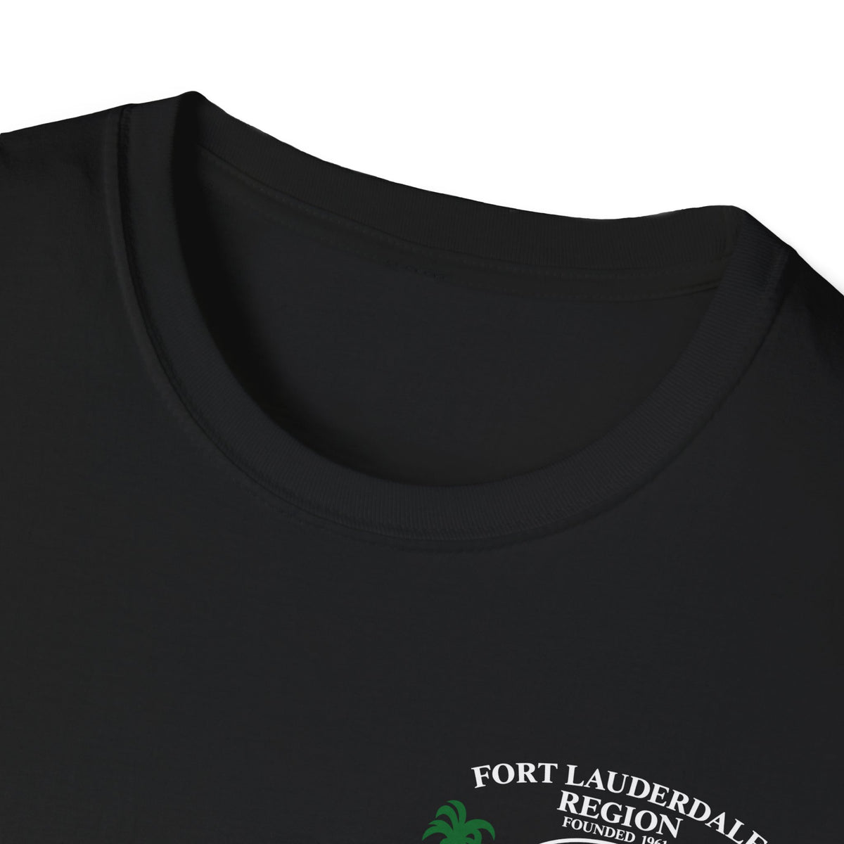 Fort Lauderdale Region AACA T-Shirt - Unisex Softstyle T-Shirt Front and Back Logos