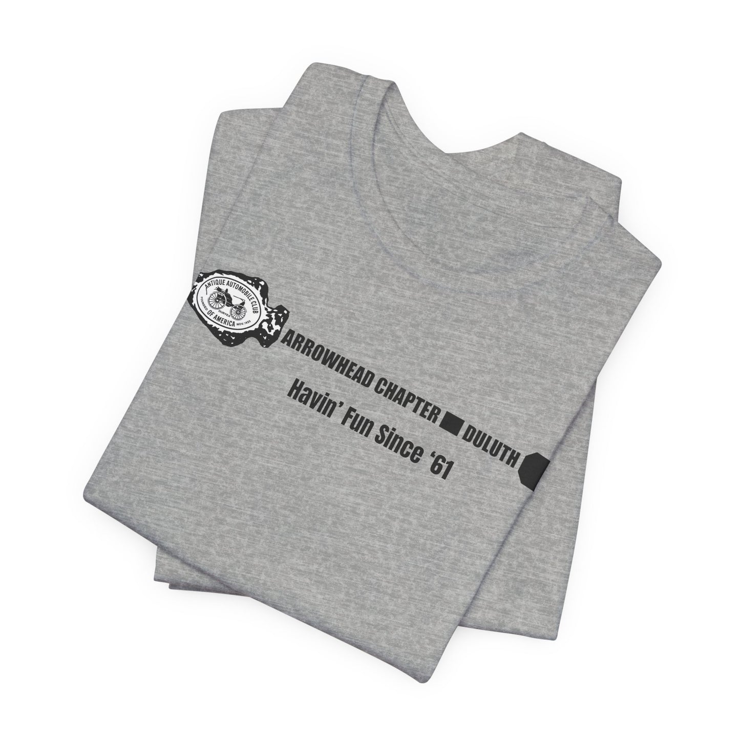Arrowhead Chapter Duluth T-Shirt — Vintage Arrowhead Logo Tee