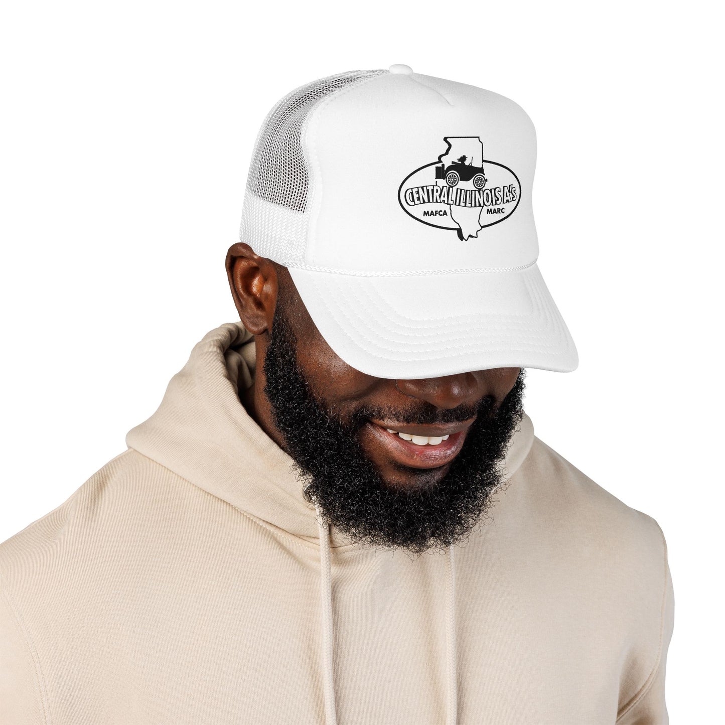 Central Illinois A's Foam Trucker Hat - Printed