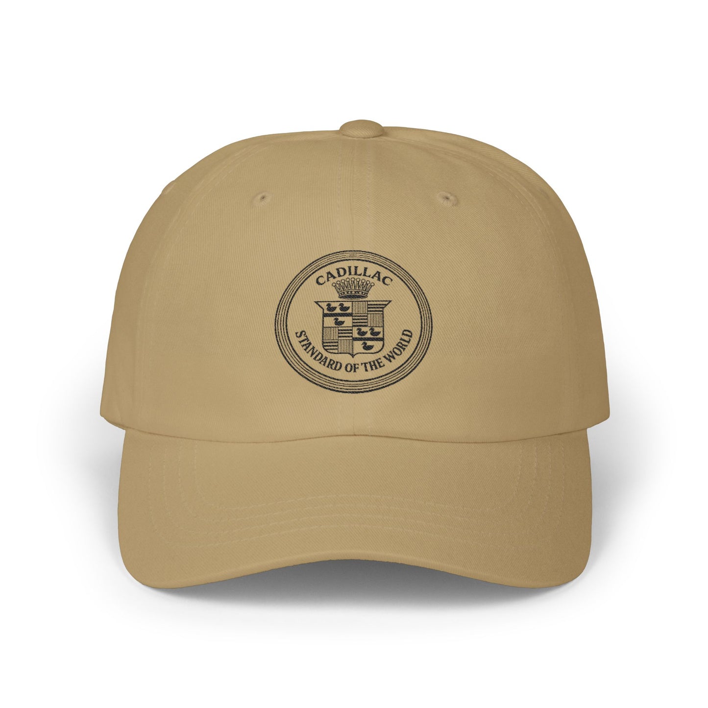 Cadillac Standard of the World Dad Cap — Classic Embroidered Car Logo Hat