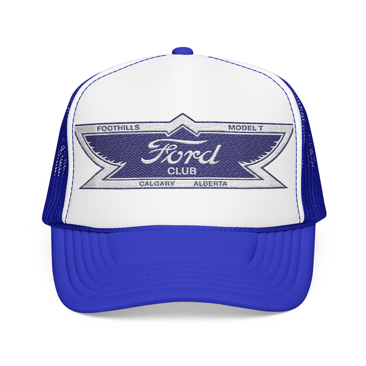 Foothills Model T Club Embroidered Foam Trucker Hat