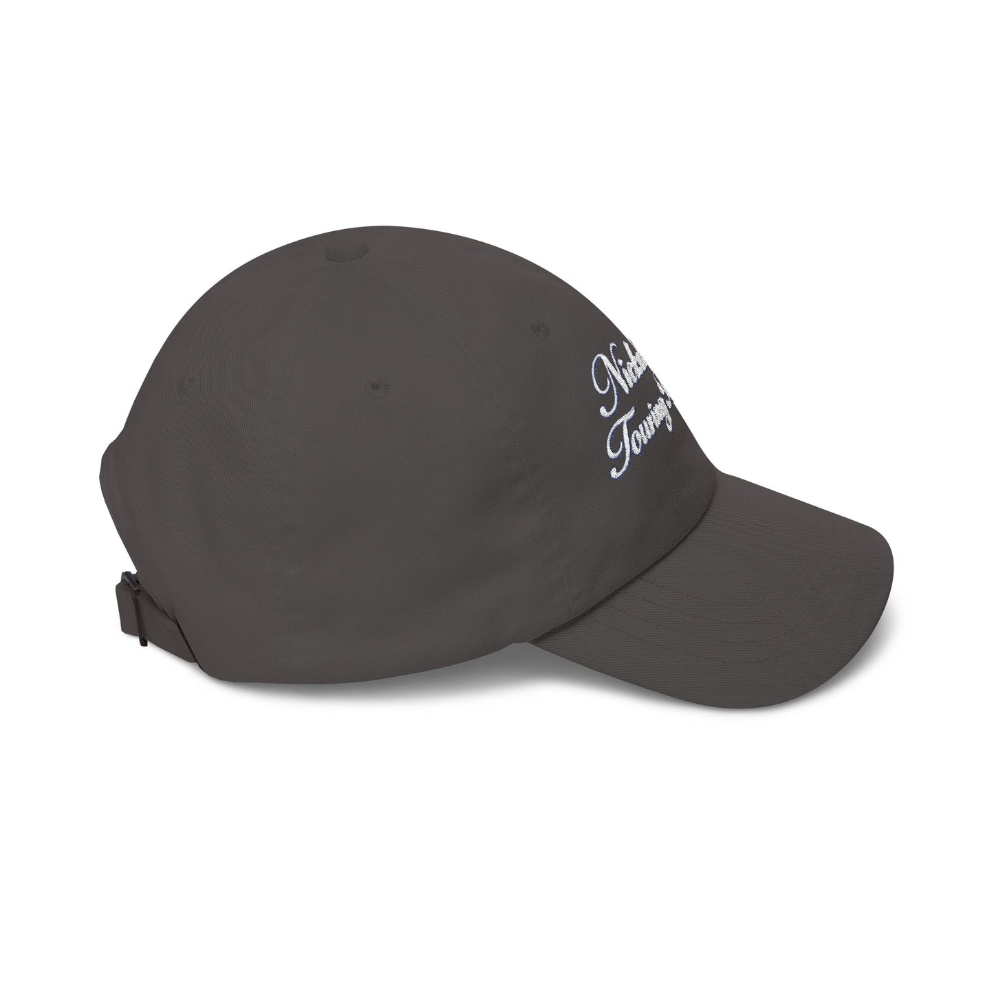 Nickel Era Touring Registry Embroidered Dad Cap — Gold Script