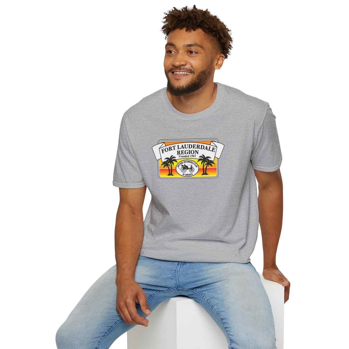 Fort Lauderdale Region AACA - Unisex Softstyle T-Shirt