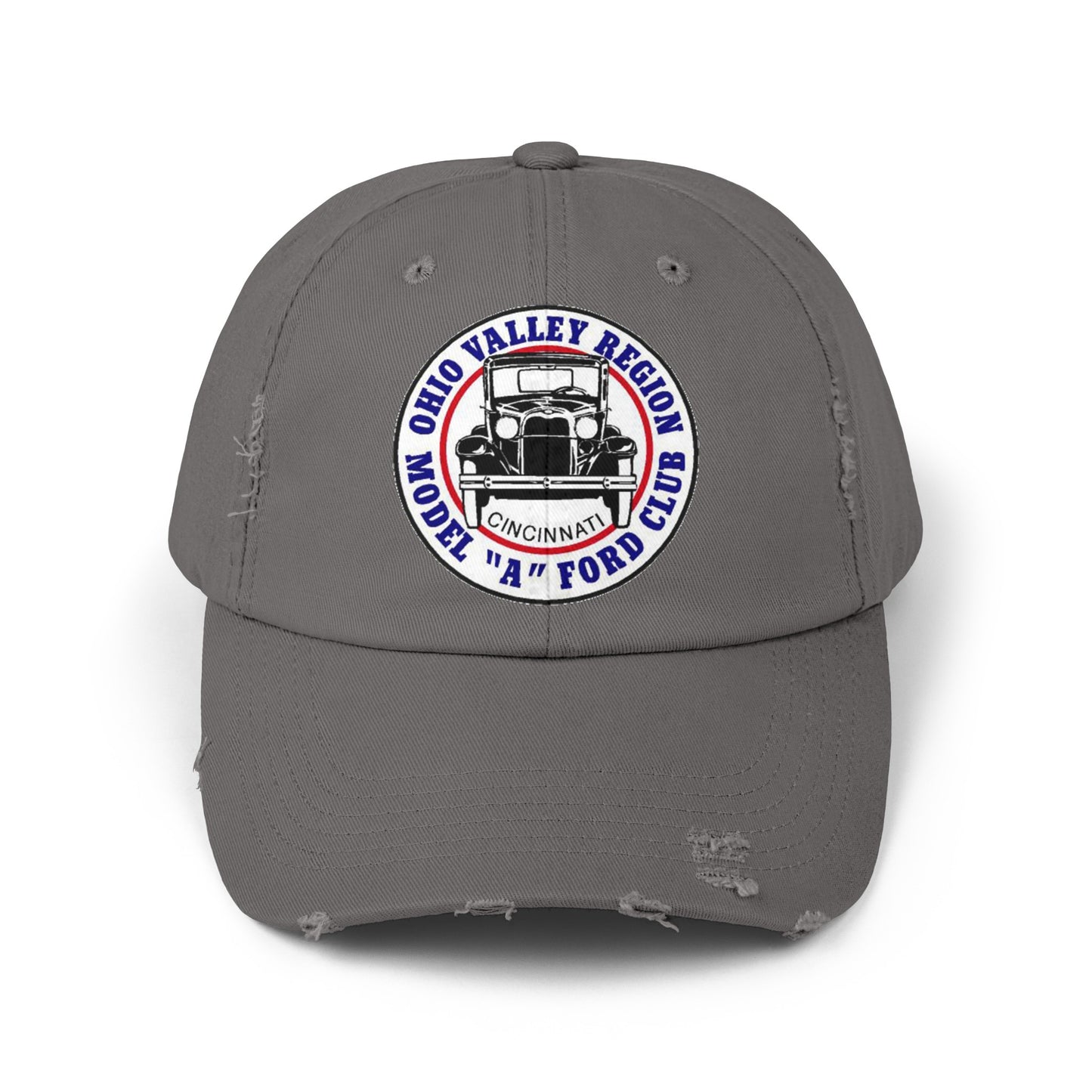 Ohio Valley Region Model A Ford Club Unisex Distressed Cap