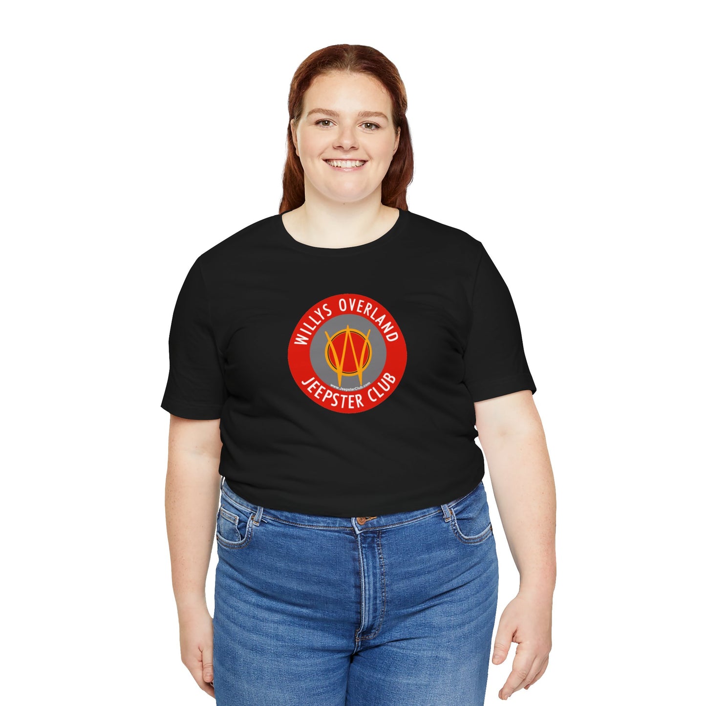 Willys Overland Jeepster Club Graphic Tee - Unisex Jersey Short Sleeve Tee