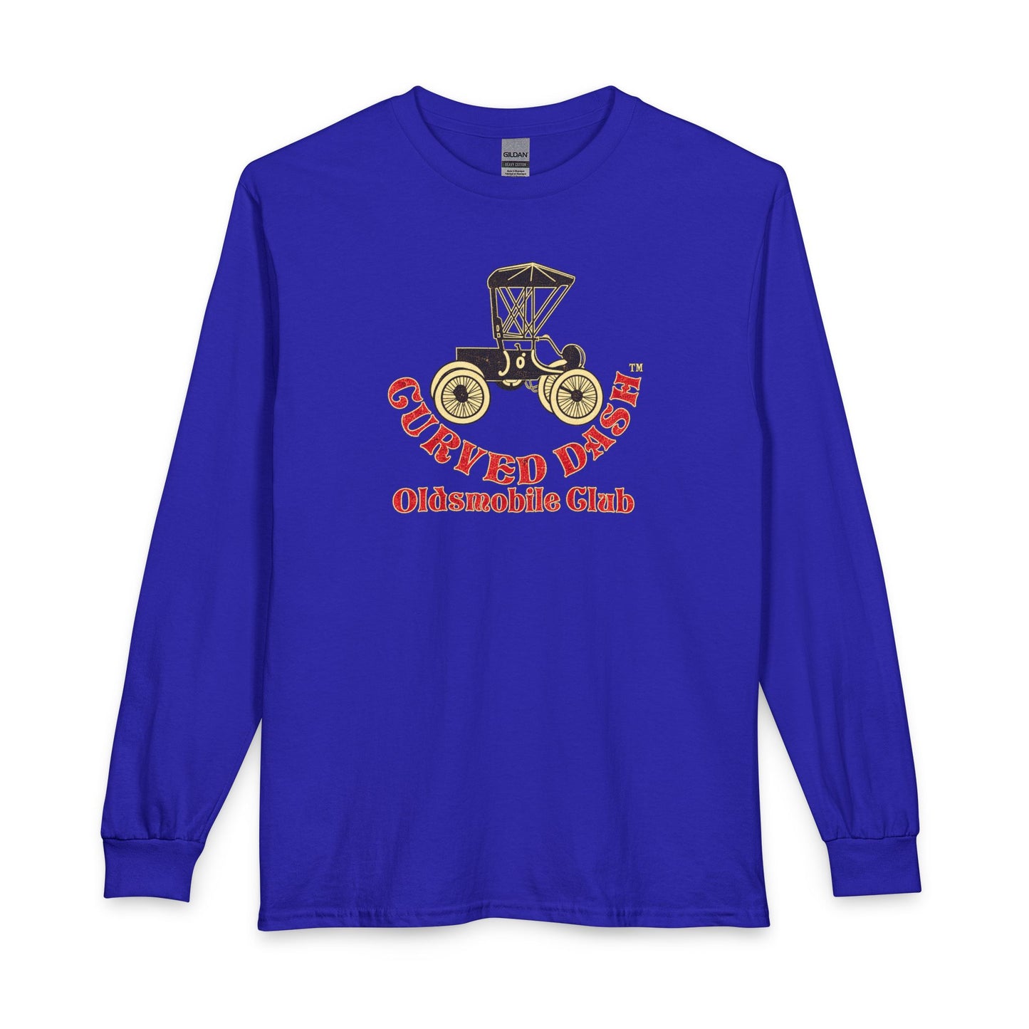 Curved Dash Oldsmobile Club Long Sleeve T-Shirt