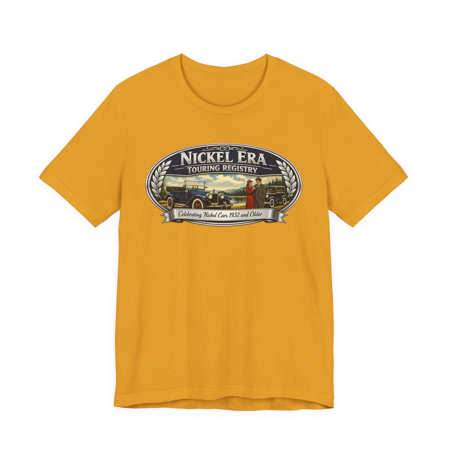 Nickel Era Touring Registry Vintage Car Tee