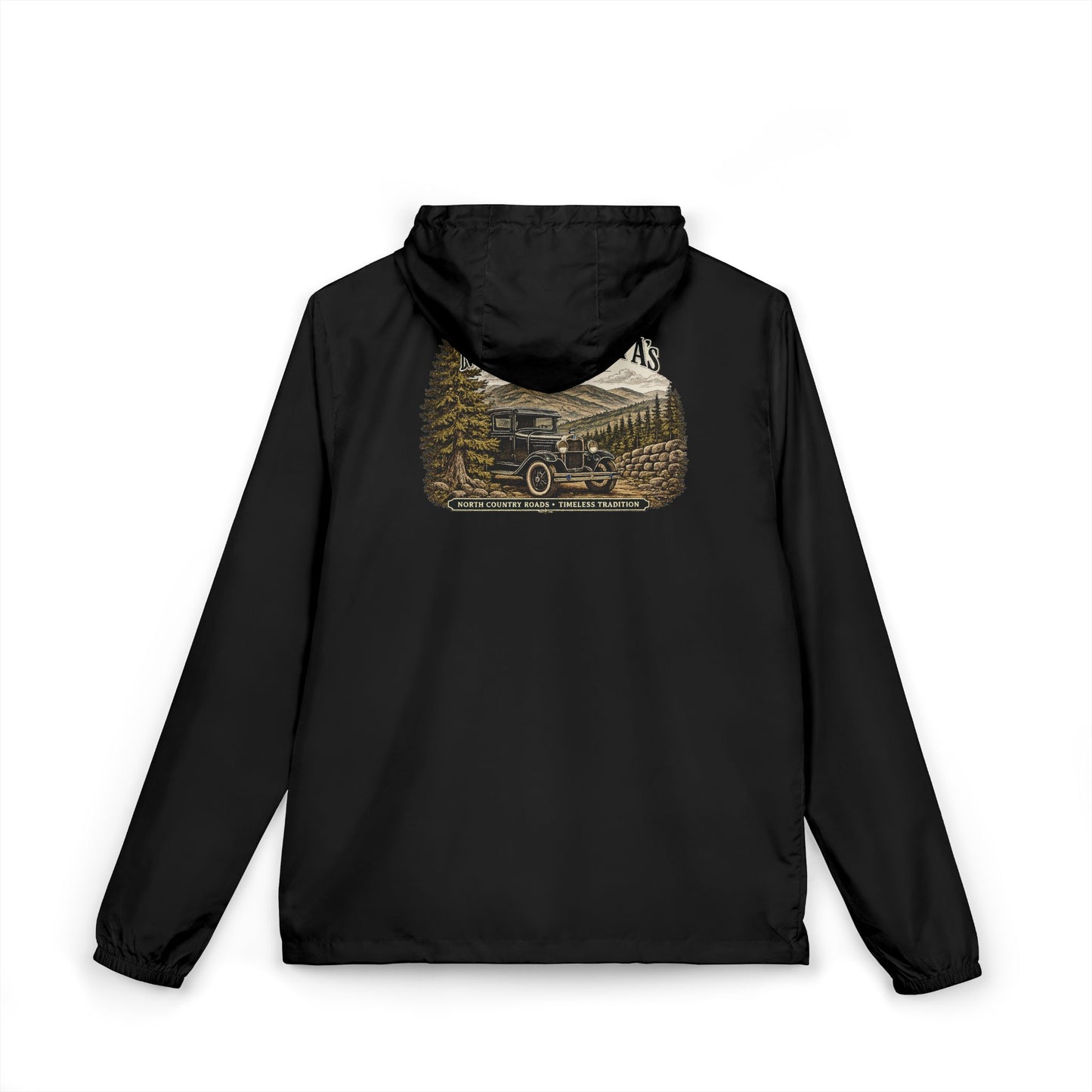 Northern Valley A's Lisbon, NH Windbreaker Jacket — Great for Touring in Open Cars