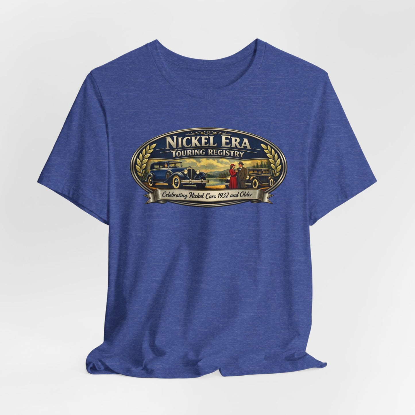 Nickel Era Touring Registry Tee — Celebrating Model Cars 1932 and Older