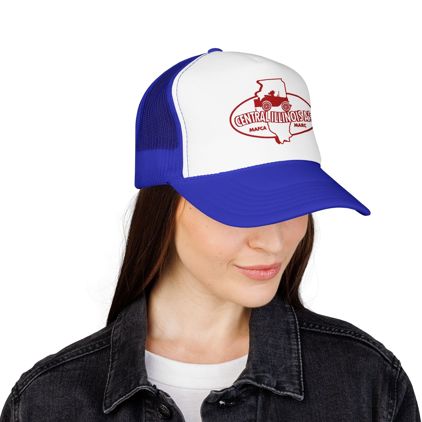 Central Illinois A's Foam Trucker Hat - Printed