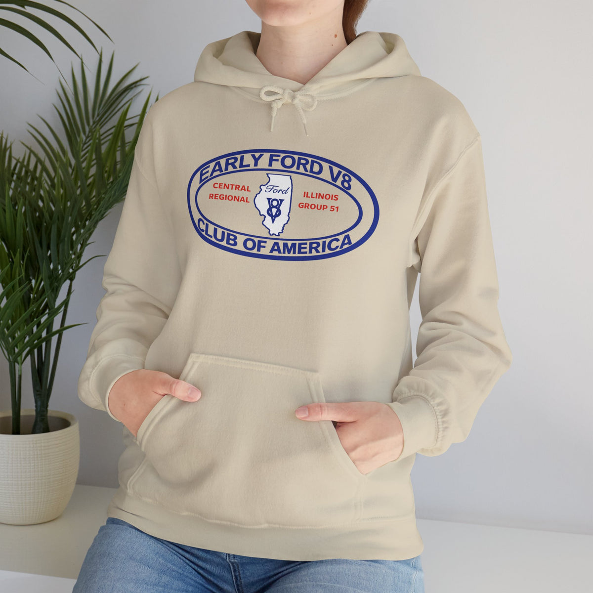 Central Illinois Early Ford V8 Hoodie