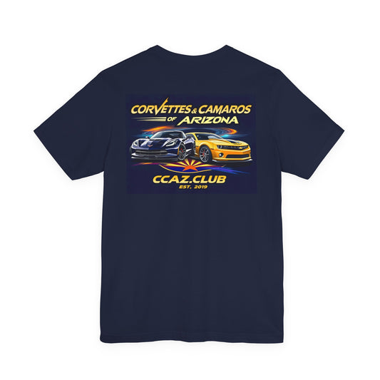 Corvettes & Camaros of Arizona Tee — CCAZ Club Car Show Shirt