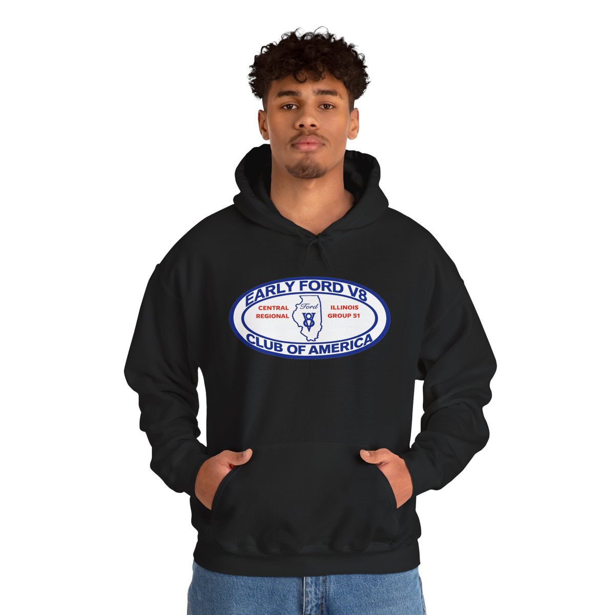 Central Illinois Early Ford V8 Hoodie